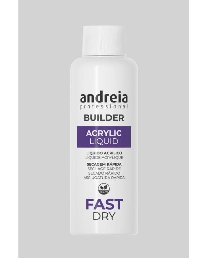 andreia-acrylic-liquid-fast-dry-100ml - Beleza Delicada