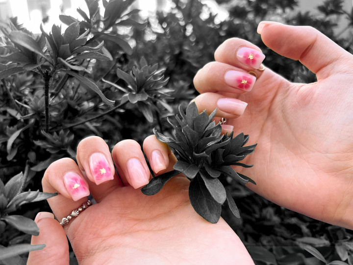 unhas_720 Unhas com técnica Blooming